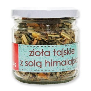 ZIOŁA TAJSKIE Z RÓŹOWĄ SOLĄ HIMALAJSKĄ 85 G SŁOIK